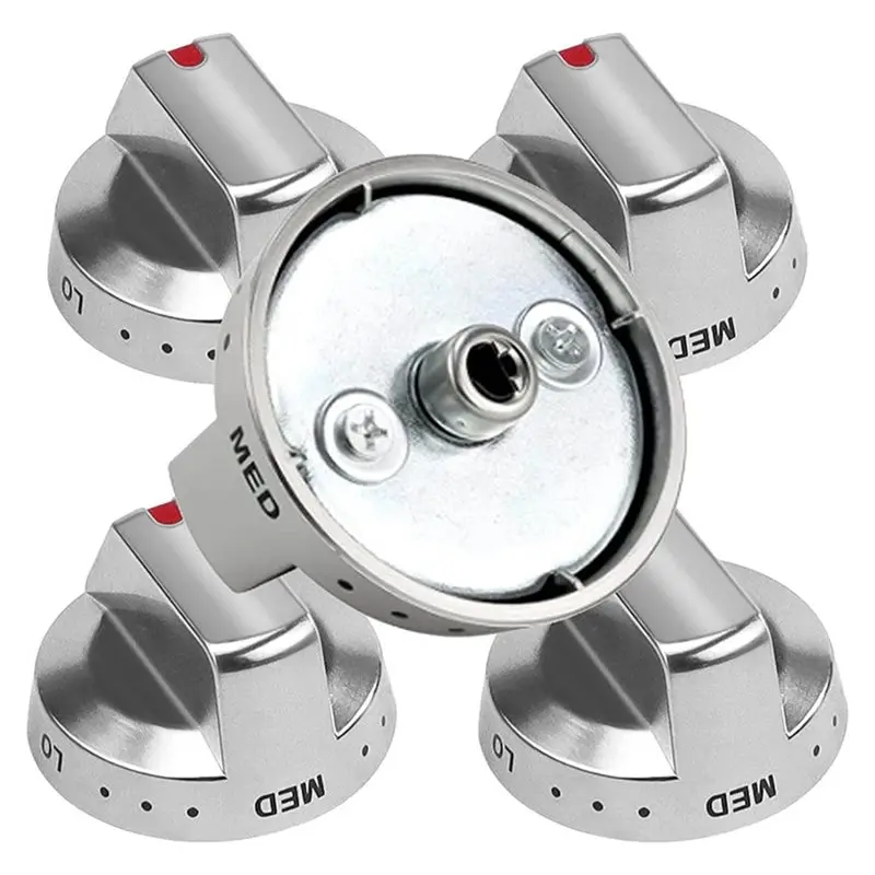 For Gas Range/Oven Burner Control Dial Knob Replacement- DG64-00473A Reinforced Ring, 5-Pack