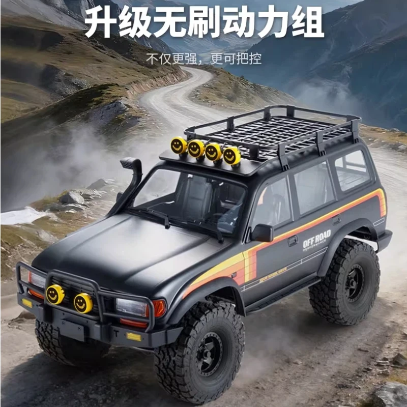 

Радиоуправляемая электрическая внедорожная модель FMS FCX10 LC80 в стиле Land Cruiser, масштаб 1/10, лимитированная серия, с бесщеточным двигателем, для бездорожья