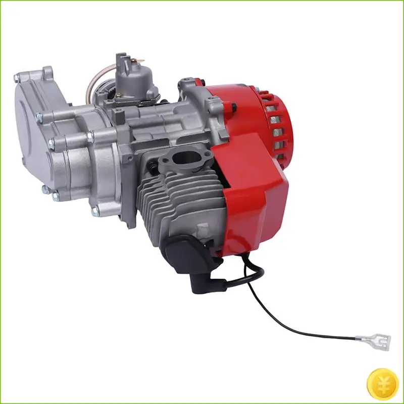 49Cc 2-Stroke Single Cylinder Engine Motor For Mini Dirt Bike Scooter ATV