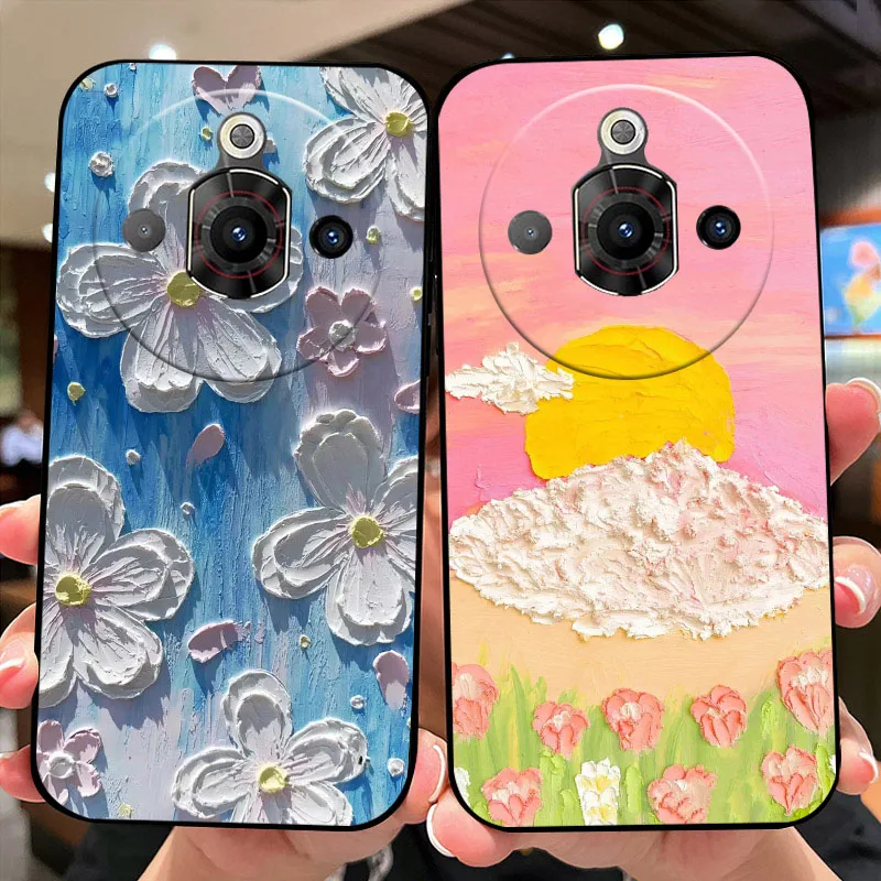 New Cases For ZTE nubia Focus Pro 5G Color Printing Shockproof Soft TPU Silicone Phone Cover For ZTE nubia Focus Pro Funda Capa