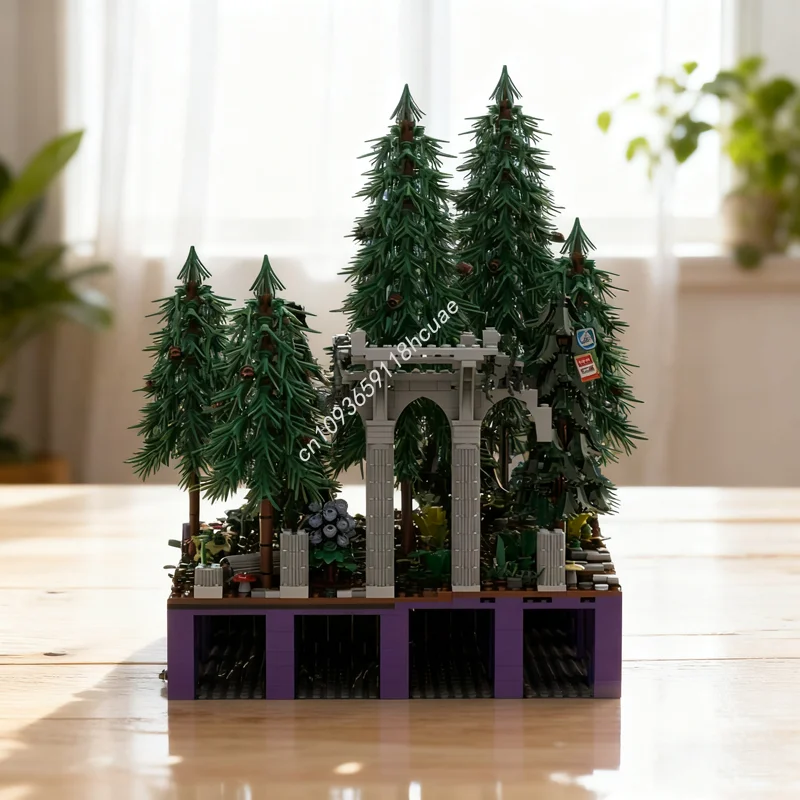 

2934pcs MOC Castle Hohengeroldseck Ruins the Model Building toy blocks Architecture DIY Christmas gift creative Kids Birthday