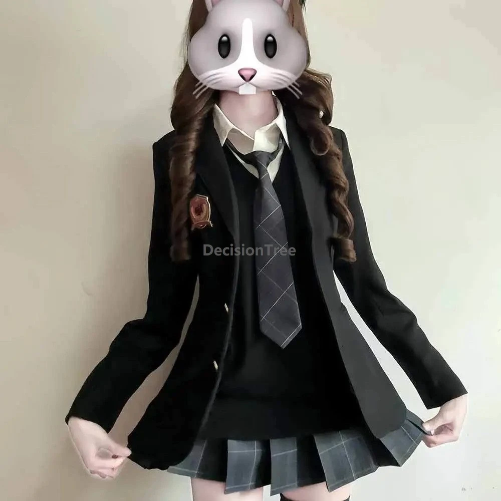 مجموعة كاملة لخريف وشتاء 2025 على طراز الأكاديمية JK زي مدرسي عالي الجودة أنيق ومزاج يومي #2