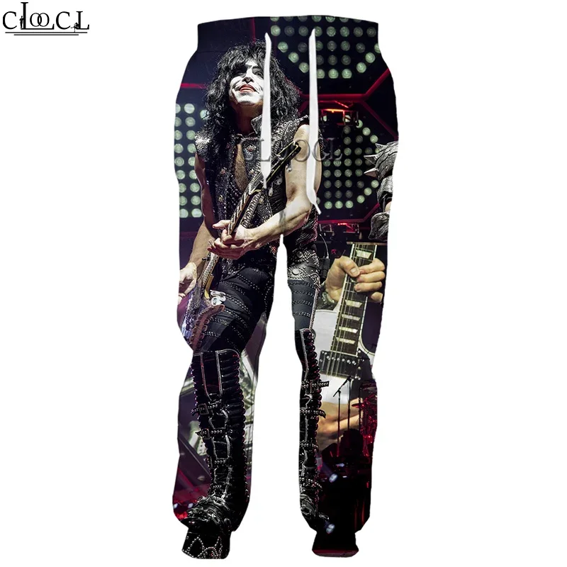 HX Rock Singer KISS Band 3D Print Men Women Pants Unisex Casual Hip Hop Sweatpants Harajuku Trousers Drop Shipping