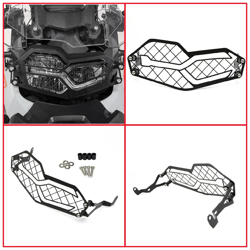 Fits for BMW F850GS ADV F750GS GS F750 F850 Adventure 2018-2024 Motorcycle Headlight Grille Guard Front Headlamp Shield Cover