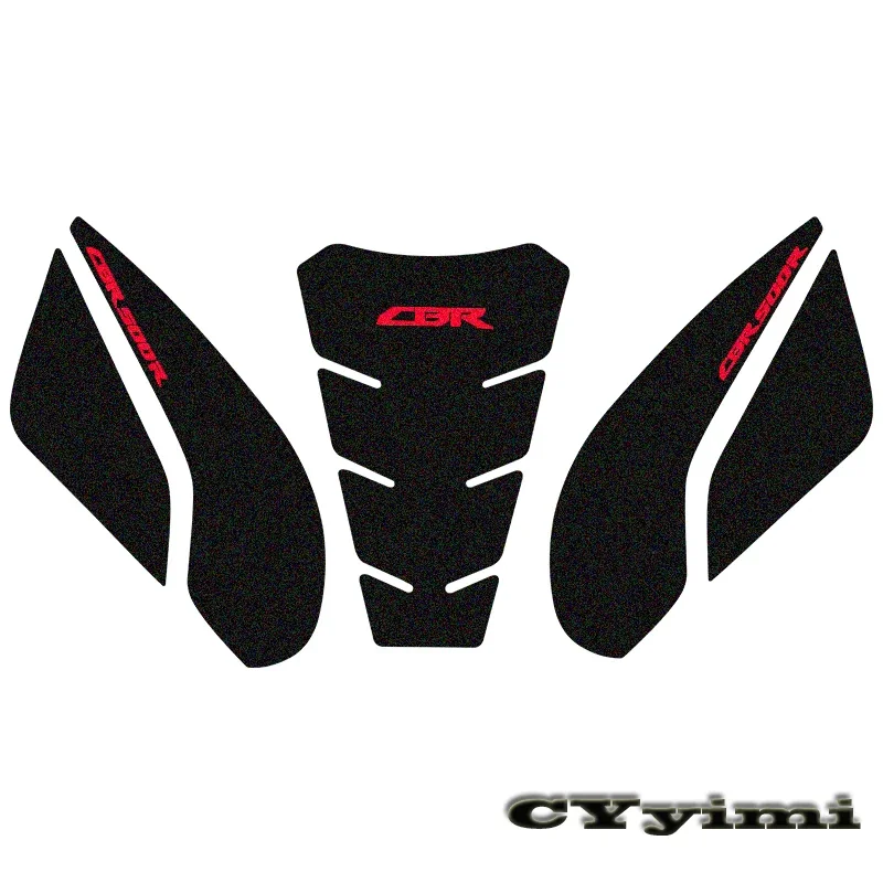 

for CBR500R 2019 2020 2021 Motorcycle Anti Slip Tank Pad Gas Knee Grip Traction Side Protector Stickers