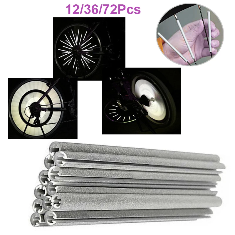 Bike accessories Bicycle Wheel Spoke Reflector Bicycle Wheel Spoke Reflector 12/36/72pcs for MTB Bicycle Cycling Accessories