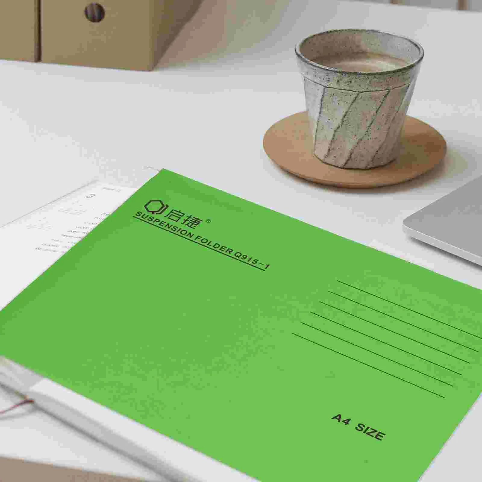 5 Pcs Folder Hanging File Folders Legal Size Container Receipts Organizer Colorful Bills Holder Pocket Iron Office