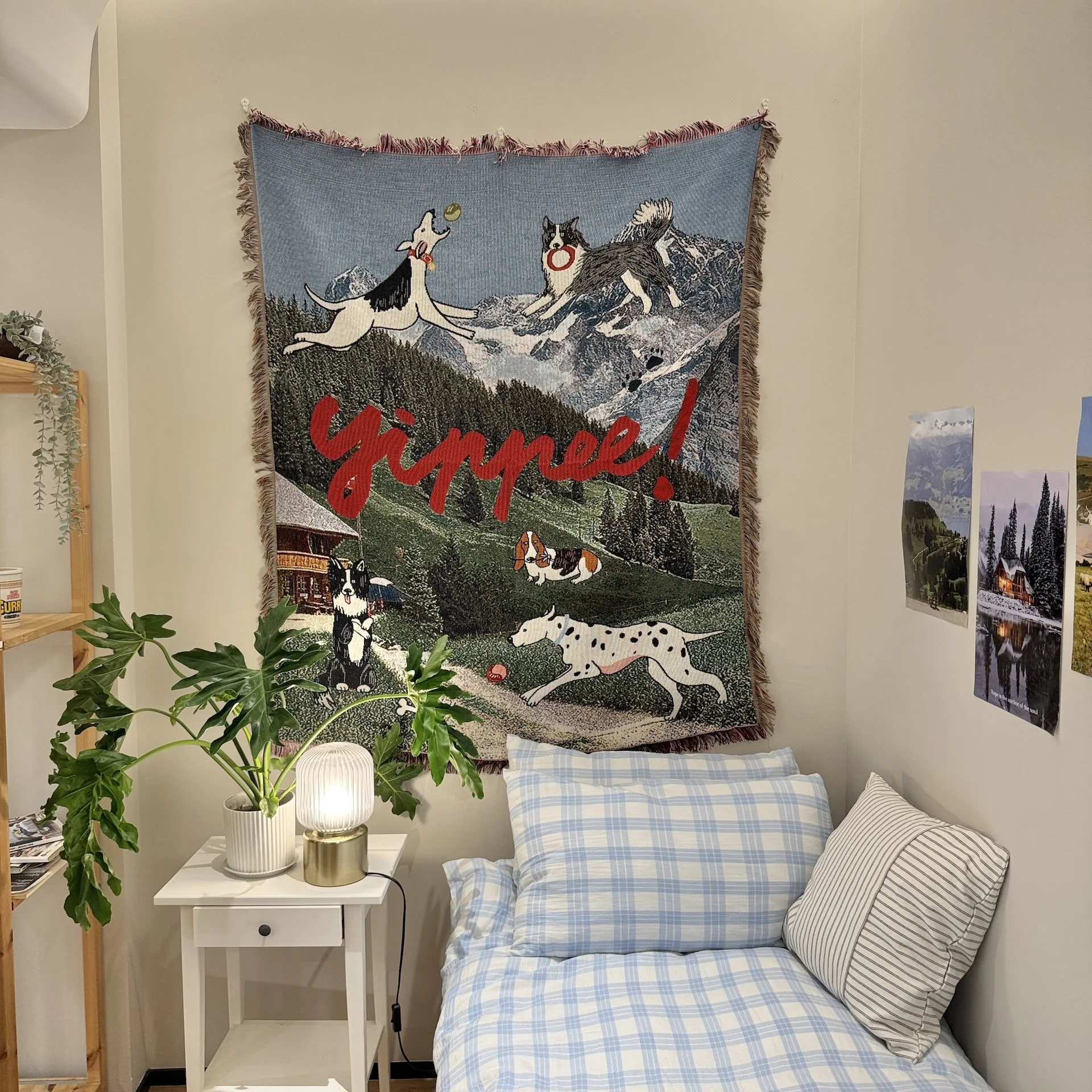 26new Animal Sofa Blanket, Vintage Cat Home Decor Cover, Cartoon Camping Blanket, Picnic Mat, Bed Sheet, Aesthetic Tapestry