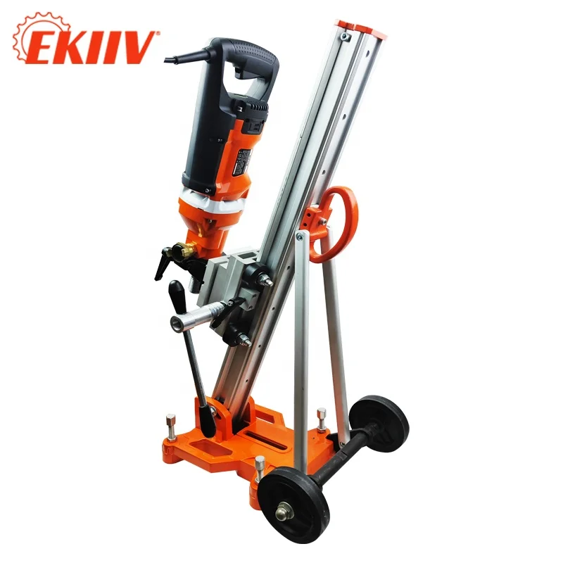 

EKIIV F-180S 3 Step Gearbox High Quality Diamond Core Drill Machine 780/1290/3550 RPM with Overload Clutch
