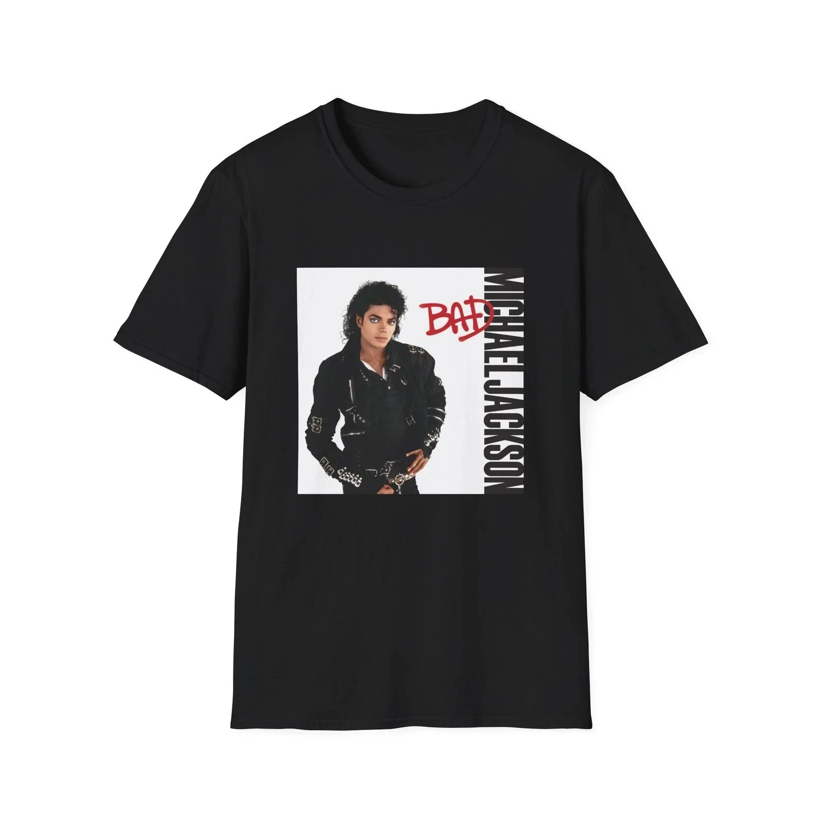 2026 Camiseta Nueva de Michael Jackson MJ para Hombre Unisex Cuello Redondo Algodón, Manga Corta, Estilo Oversize