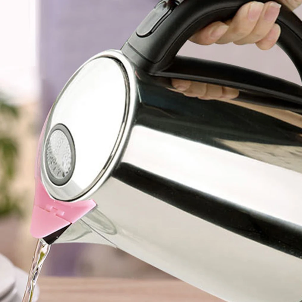

6pcs Electric Kettle Spout Covers Anti Splash Caps Hot Mouth Kettle Accessories Leakproof Pink Green 3 Each Plastic