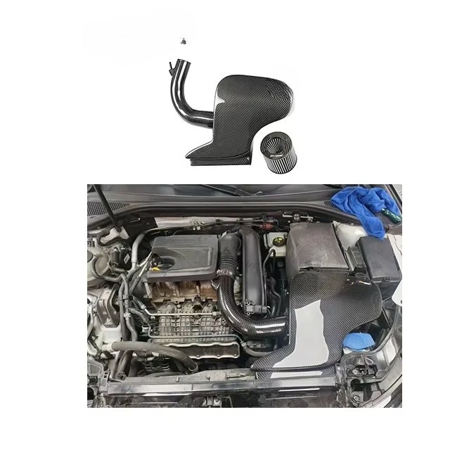 

Golf 7 MK7 Ferry 1.4T 2014 Original Design Style 100% Dry Carbon Fiber Cold Intake System