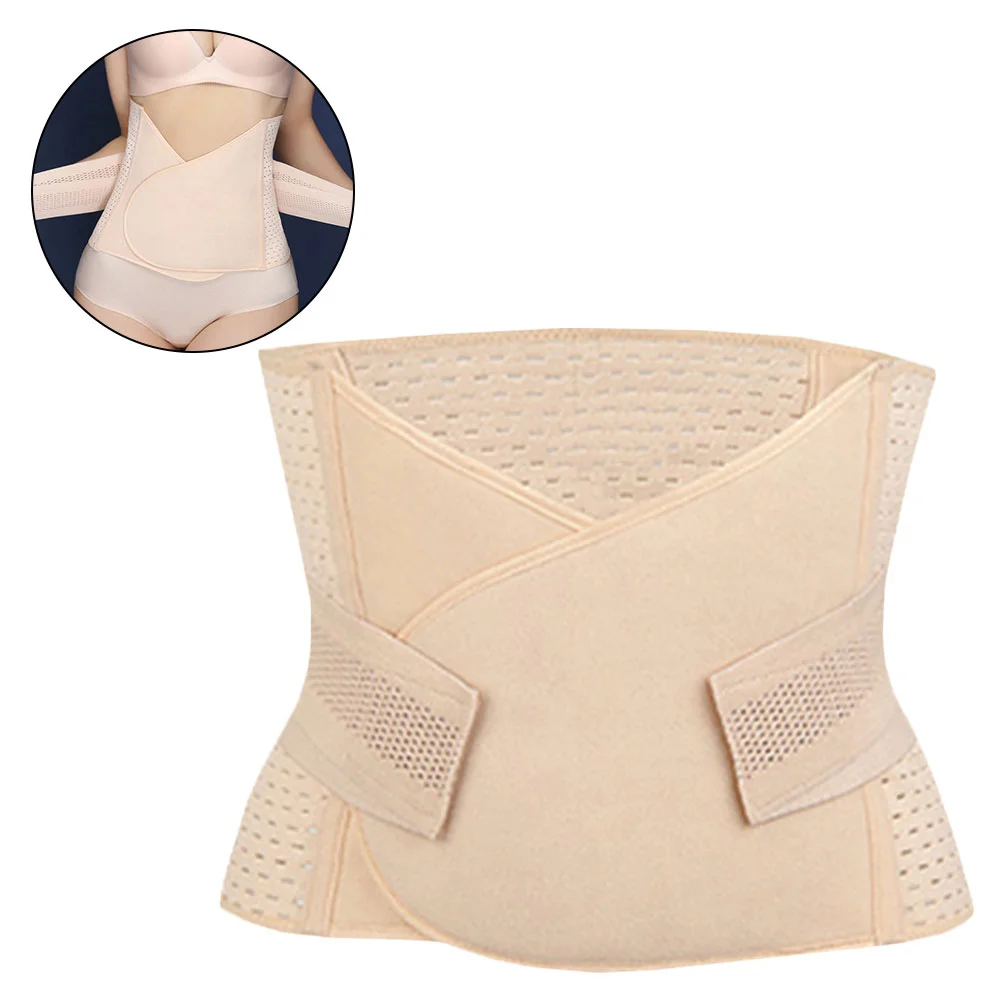 Postpartum Belly Belt Wrap After Birth C Section Postnatal Girdle Waist Body Shaper Band Universal Pregnant Woman