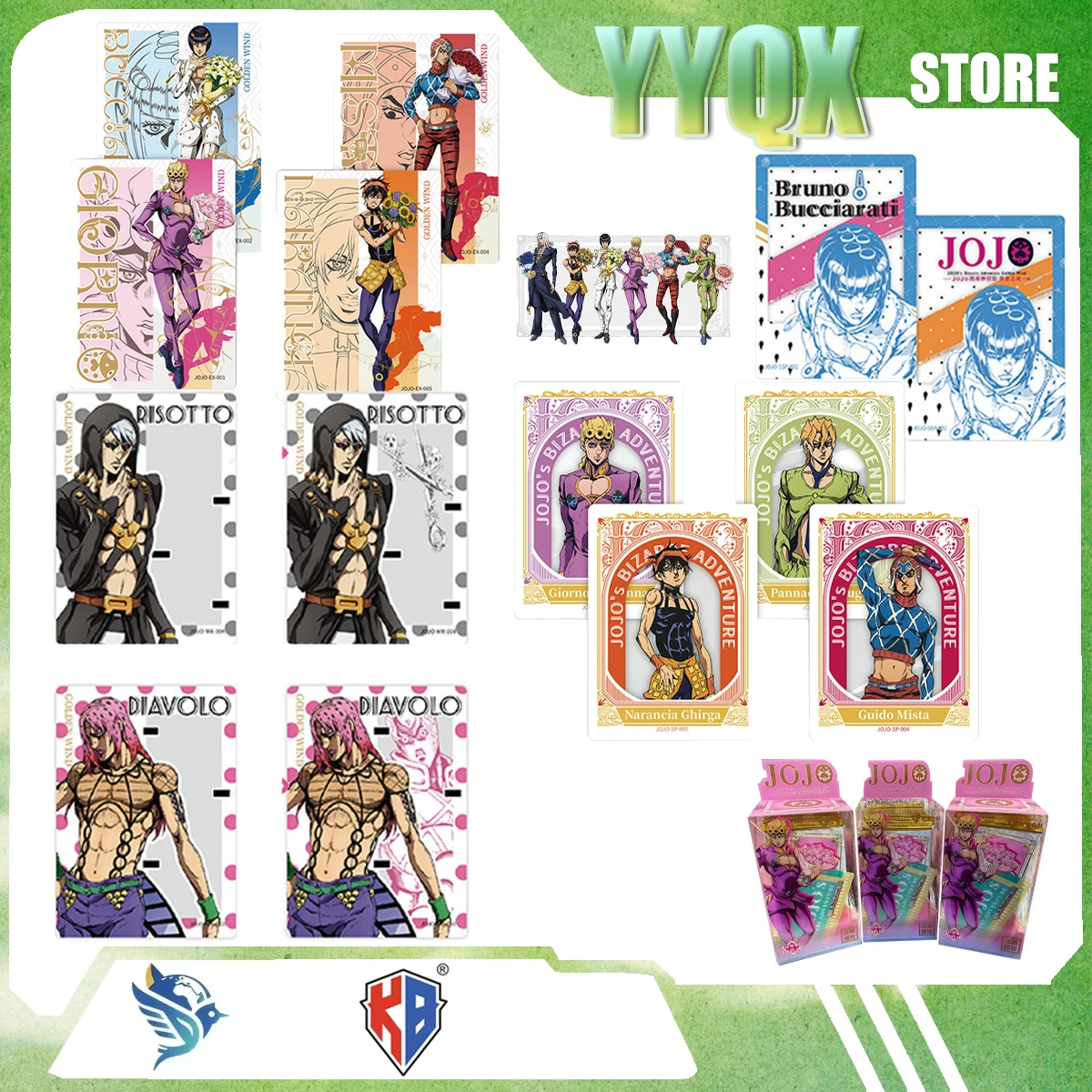 kabao-2026-new-ジョジョの奇妙な冒険：黄金の風-コレクションカード周辺機器-アニメ漫画コミック-サプライズギフト-かわいい