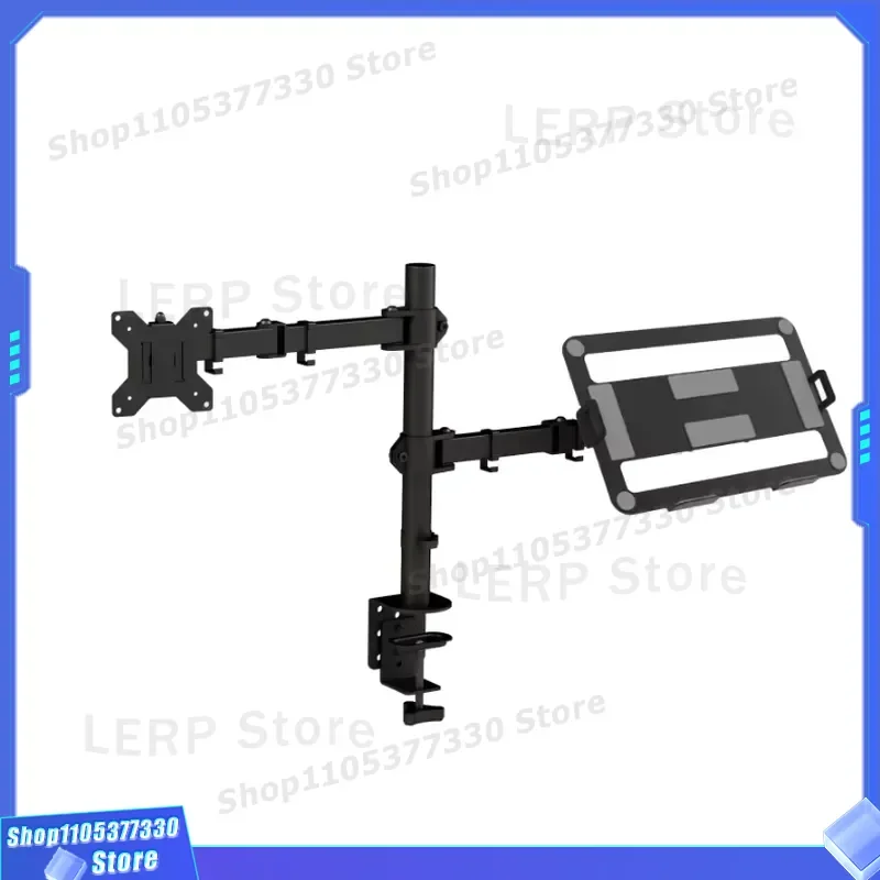 Adjustable Metal Desktop Monitor Stand for 32 Inch Screen Laptop Riser Pad Height Adjustable Bracket New Office Desk