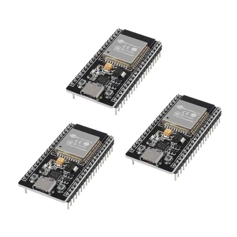 

97QB 3PCS ESP32S Development Board Module TypeC 2.4Ghz Serialed WiFi Board