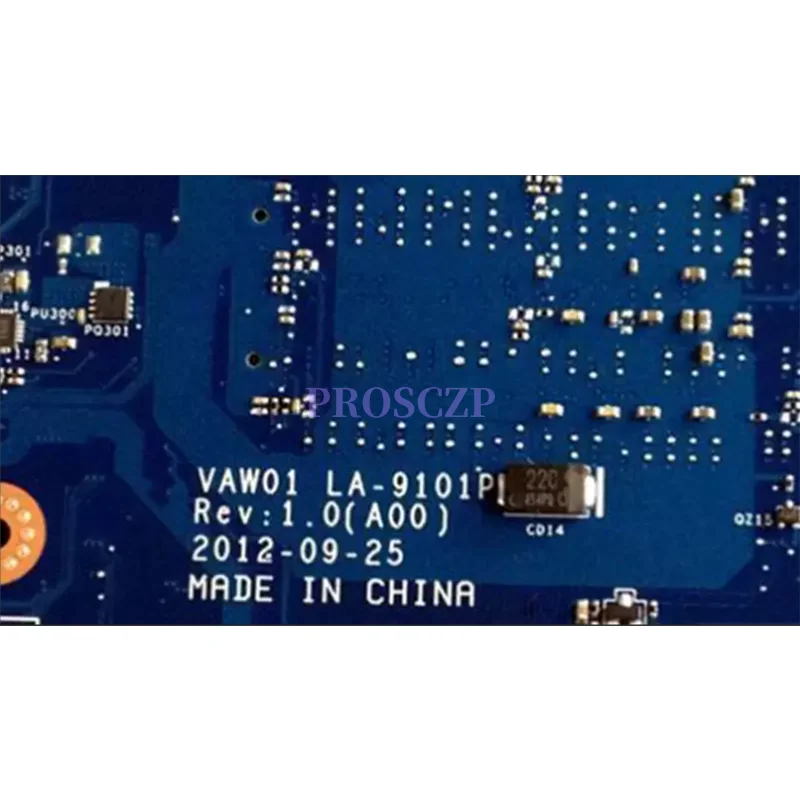 

Материнская плата для ноутбука Dell Inspiron 2521 3521 5521, DDR3 VAW01 LA-9101P LA-9104P с процессором I3 I5 I7 HD8730M или графическим процессором HD7670M