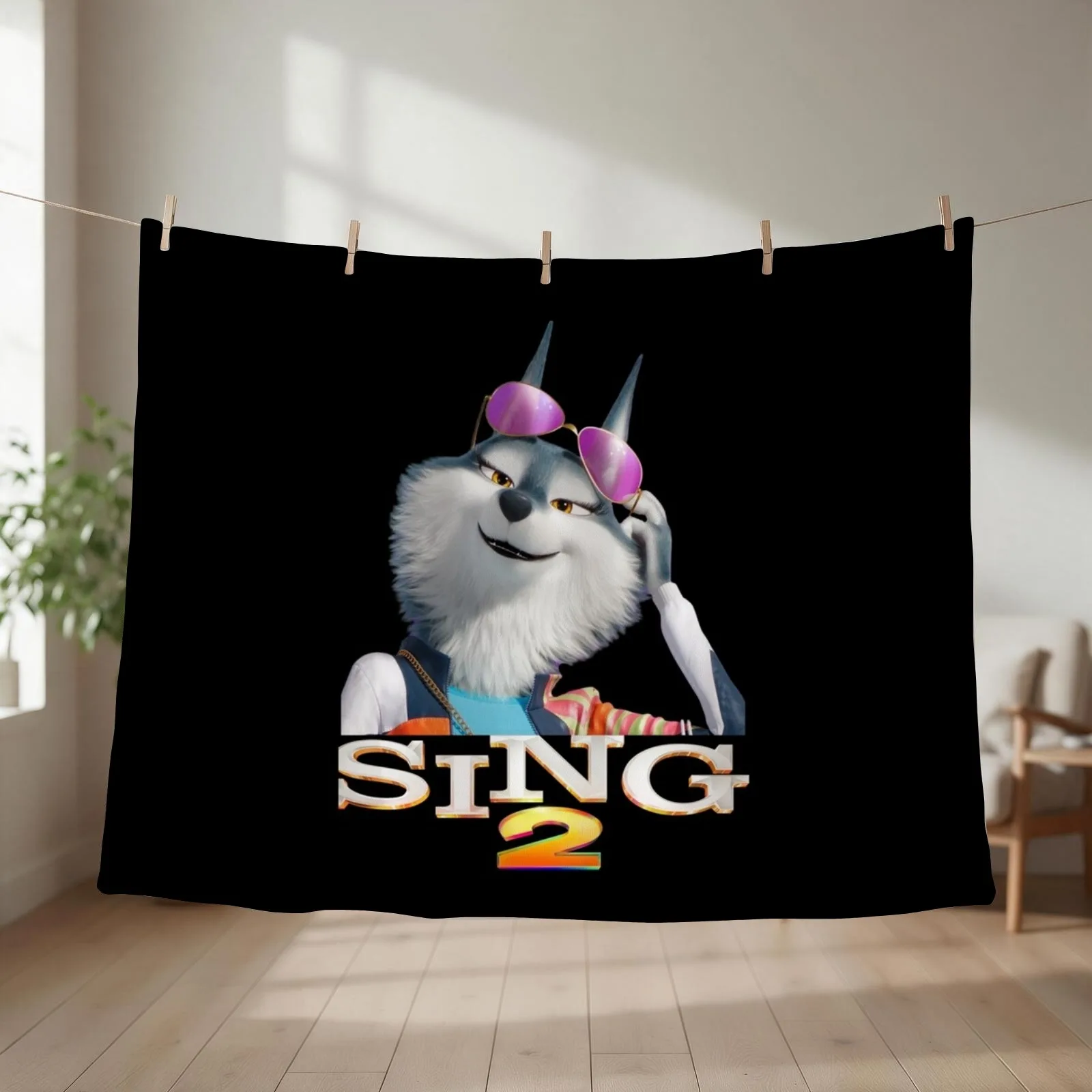Porsha Sing 2 Classic Throw Blanket couch cozy soft plush fuzzy picnic outdoor blanket