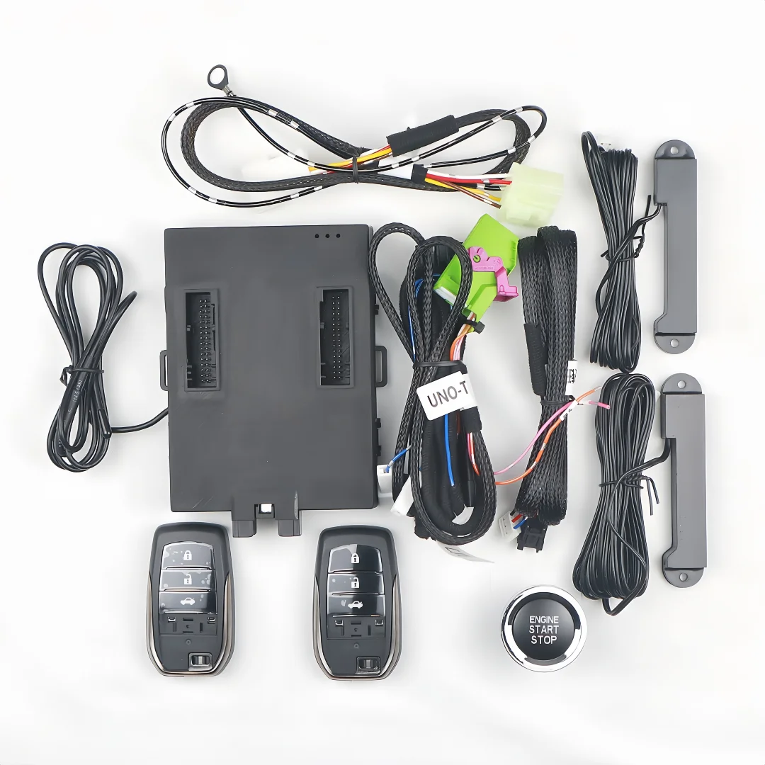 

Upgrade Passive Keyless Entry for Toyota Frontlander 2022-2023 Tiguan Keyless Go,add Push Button Start Kit Remote Starter