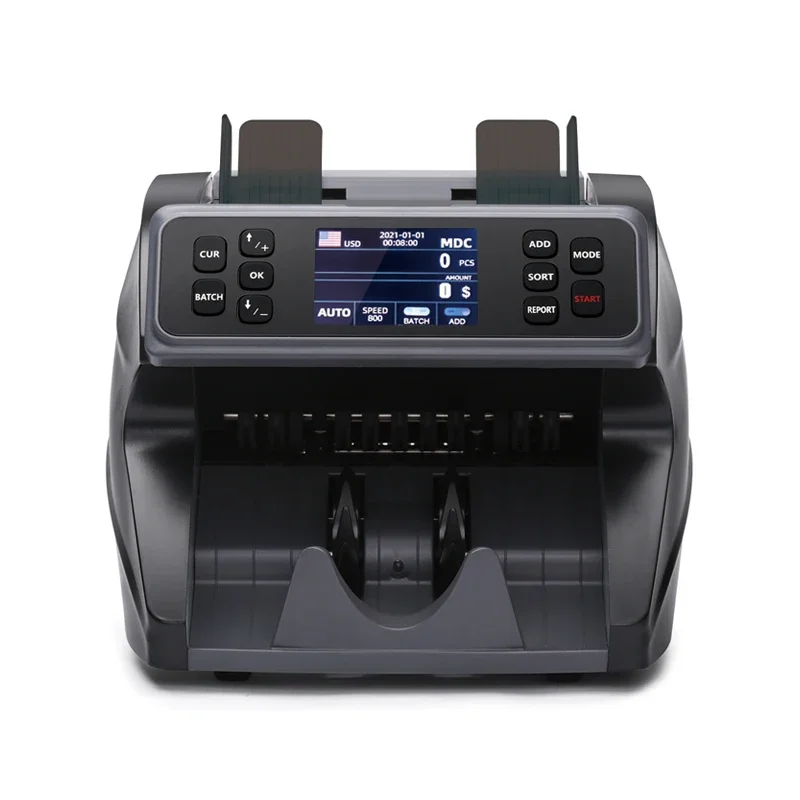 professional money counting machine euro value mix banknote sorting currency bill sorter counter detector machine