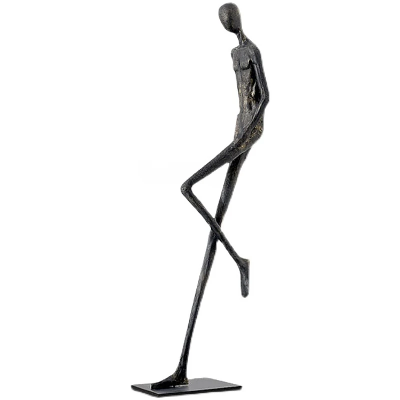 

Creative Abstract Large Figure Landing Sculptured Ornaments Commercial Center Sales Office Corridor Artwork