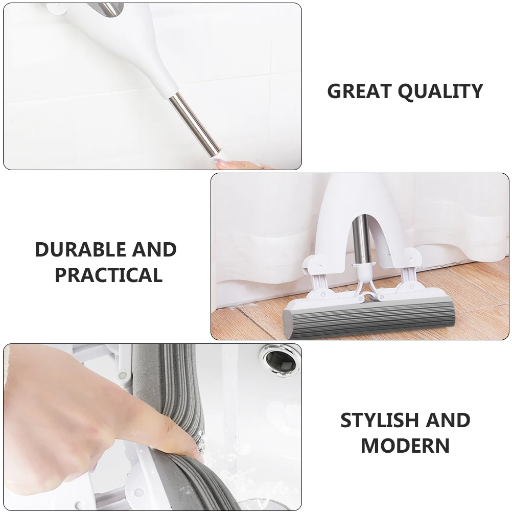 1pc Baby Light Stainless Steel PP PVA Mini for Kids Classroom Home Small Spaces Dust Removal Portable Sweeper for Child