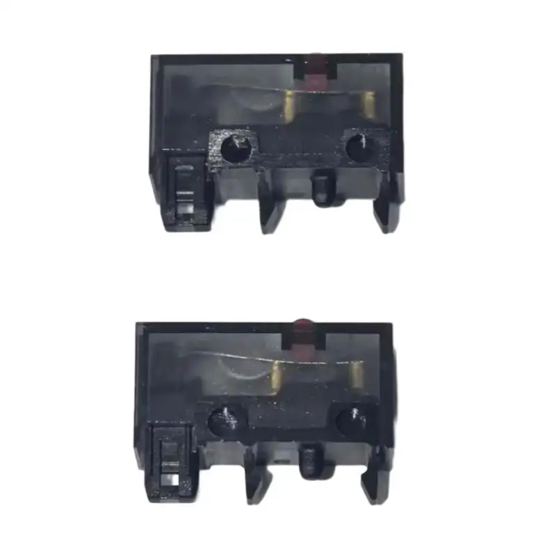 Mouse Microswitch Replacement Pair with Light-Sensing Operation, Plastic and Metal Components for Left and Right Internal D2RC