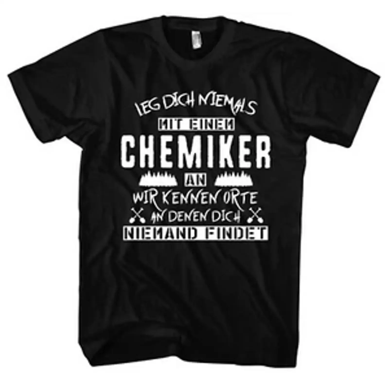 Never Lay Down as a Chemist T Shirt Profession Work Construction Chemistry with Saying and Quotes vintage Washed Stylish
