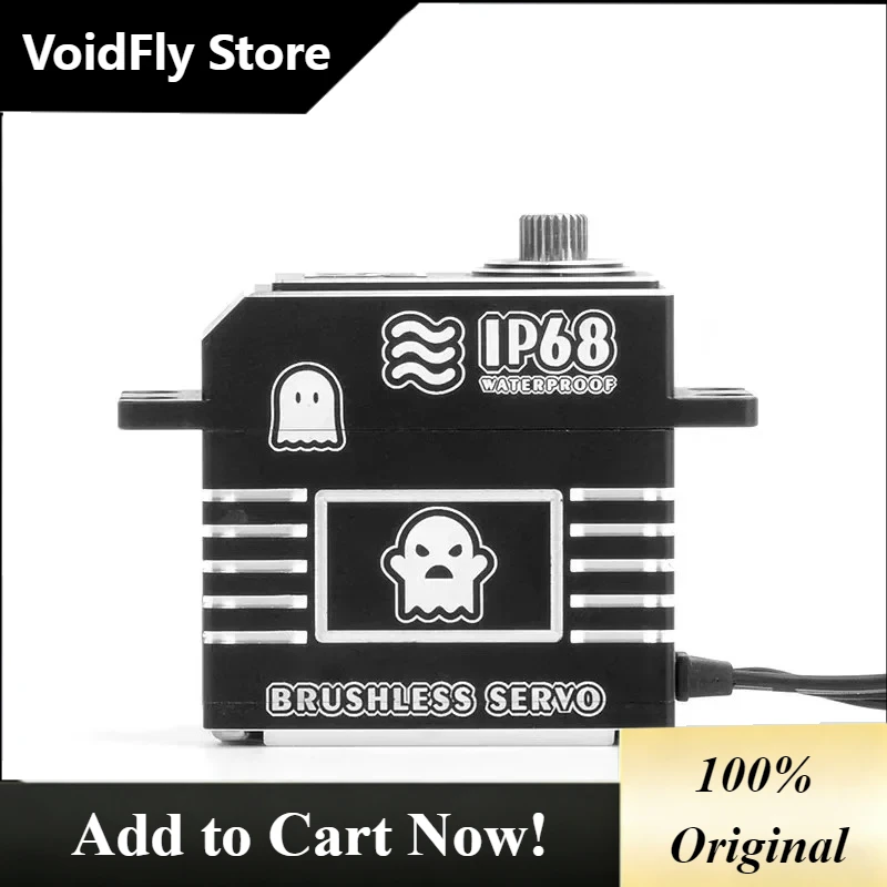 VoidFly 1pcs for HT-9350F Hammer Servo High Voltage Brushless 70kg IPX8 Waterproof Steel Gear for RC Remote Control Car