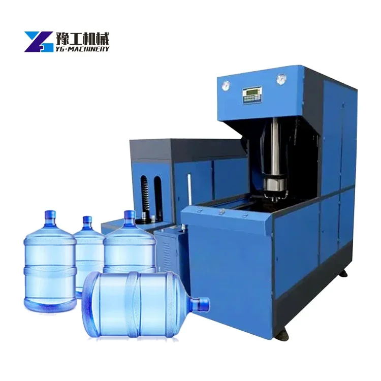 

4 Cavities High Efficiency Semi-Automatic Speed Plastic PET Water Bottle Blowing Machine for Smooth Industrial Bottle Forming