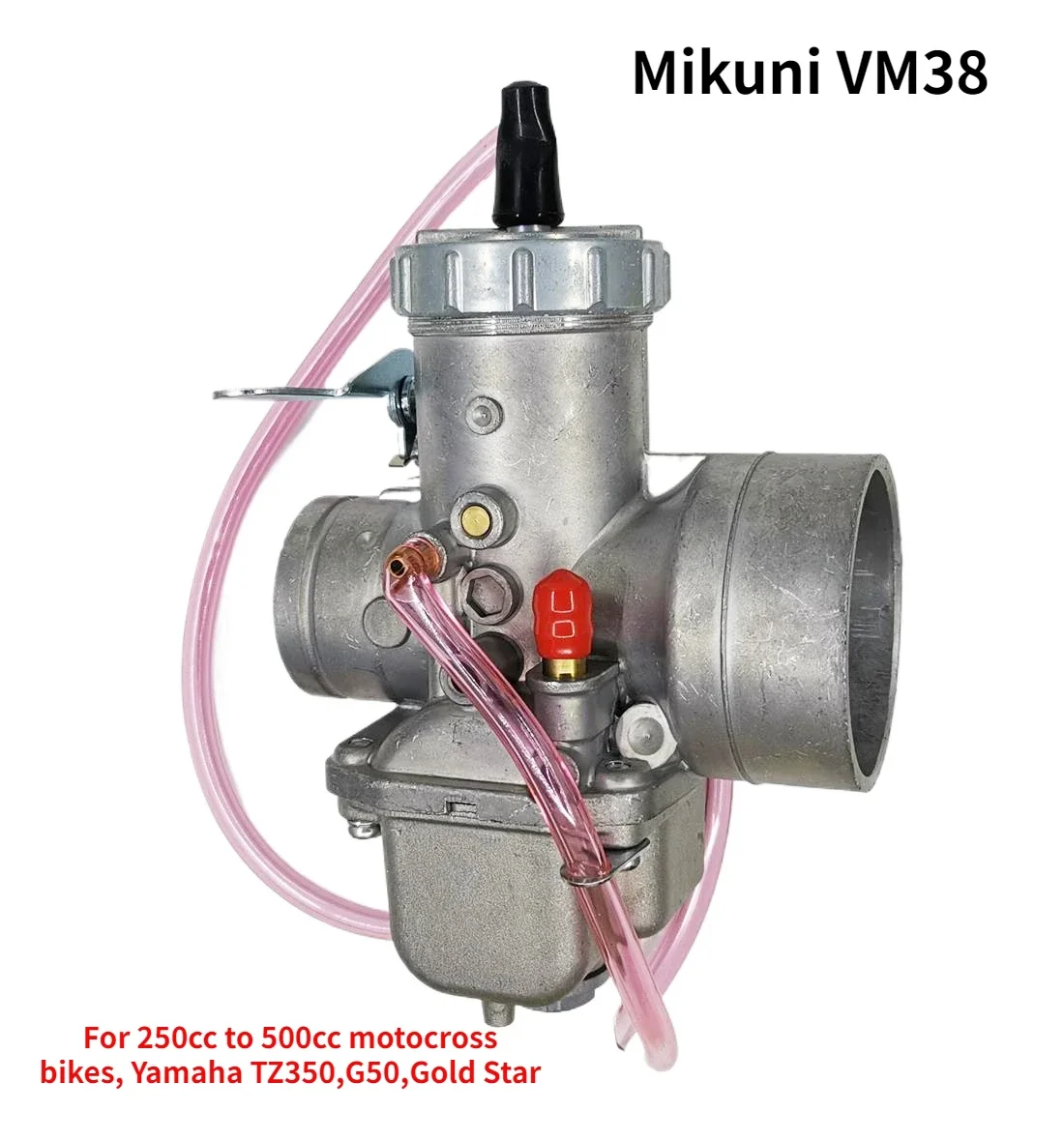 Carburetor VM38 For Mikuni Round Slide VM Series Yamaha TZ350 Carburateur 38mm VM38-9 250cc to 500cc Motocross Bike G50Gold Star