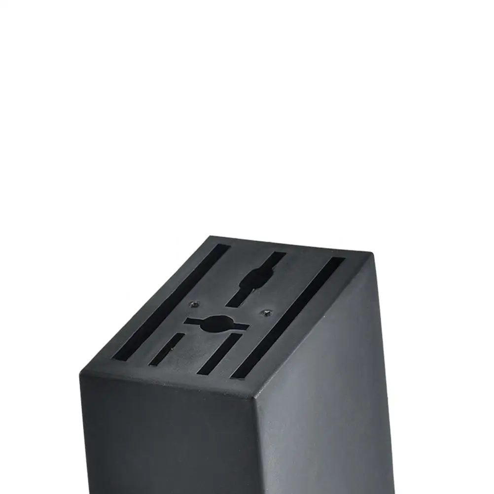 

Plastic Knife Holder Universal Seat Storage Block Kitchen Organizer Cutlery Display Stand Lightweight Efficient