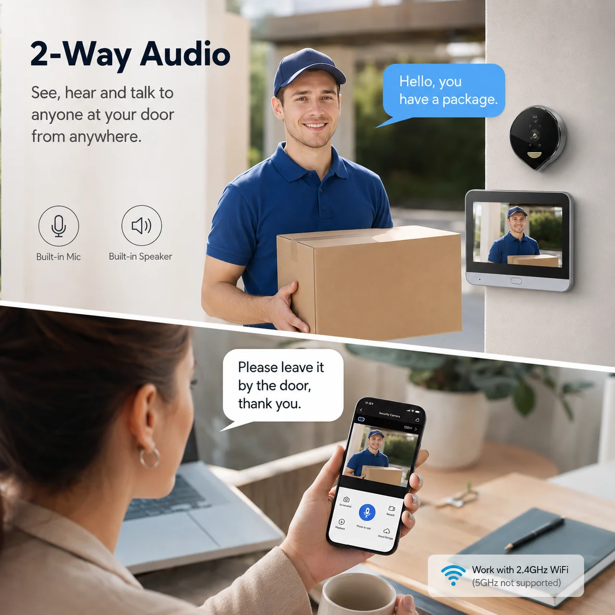 Tuya SmartLife Home 5MP WiFi P - Smart Home Cctv Camera ulasan dan harga