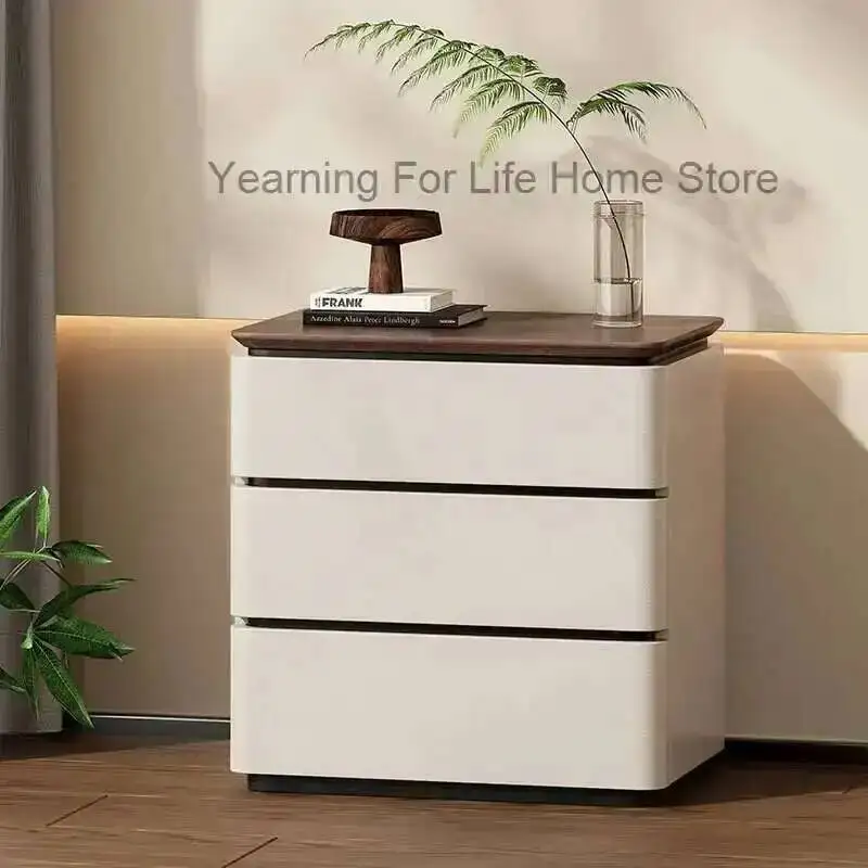 

Storage European Luxury Night Delicacy Table Unique Modern Bedside Storage Glamour Exquisite Mesitas De Noche Bedroom Furniture