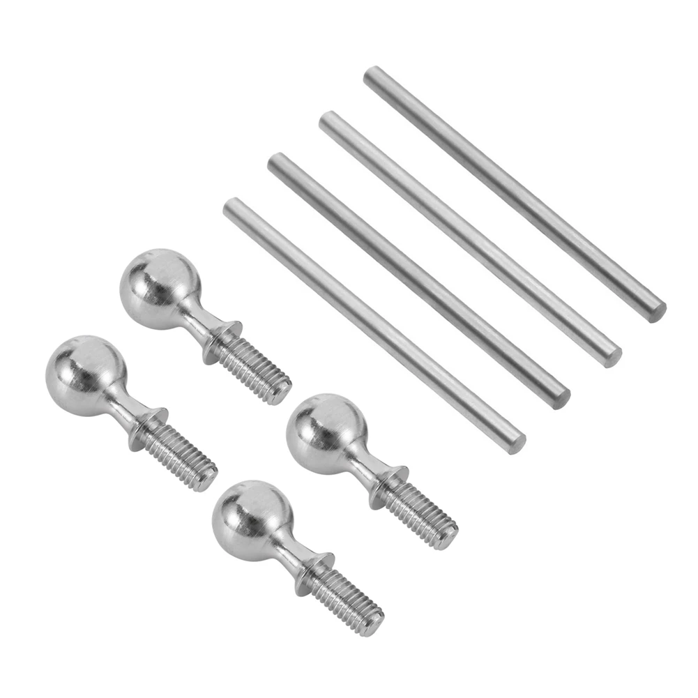 New 8Pcs Pivot Ball and Hinge Pin 4X67.5mm for ARRMA 6S 1/8 KRATON Notorious Outcast Talion 1/7 FIRETEAM Upgrades Parts,1