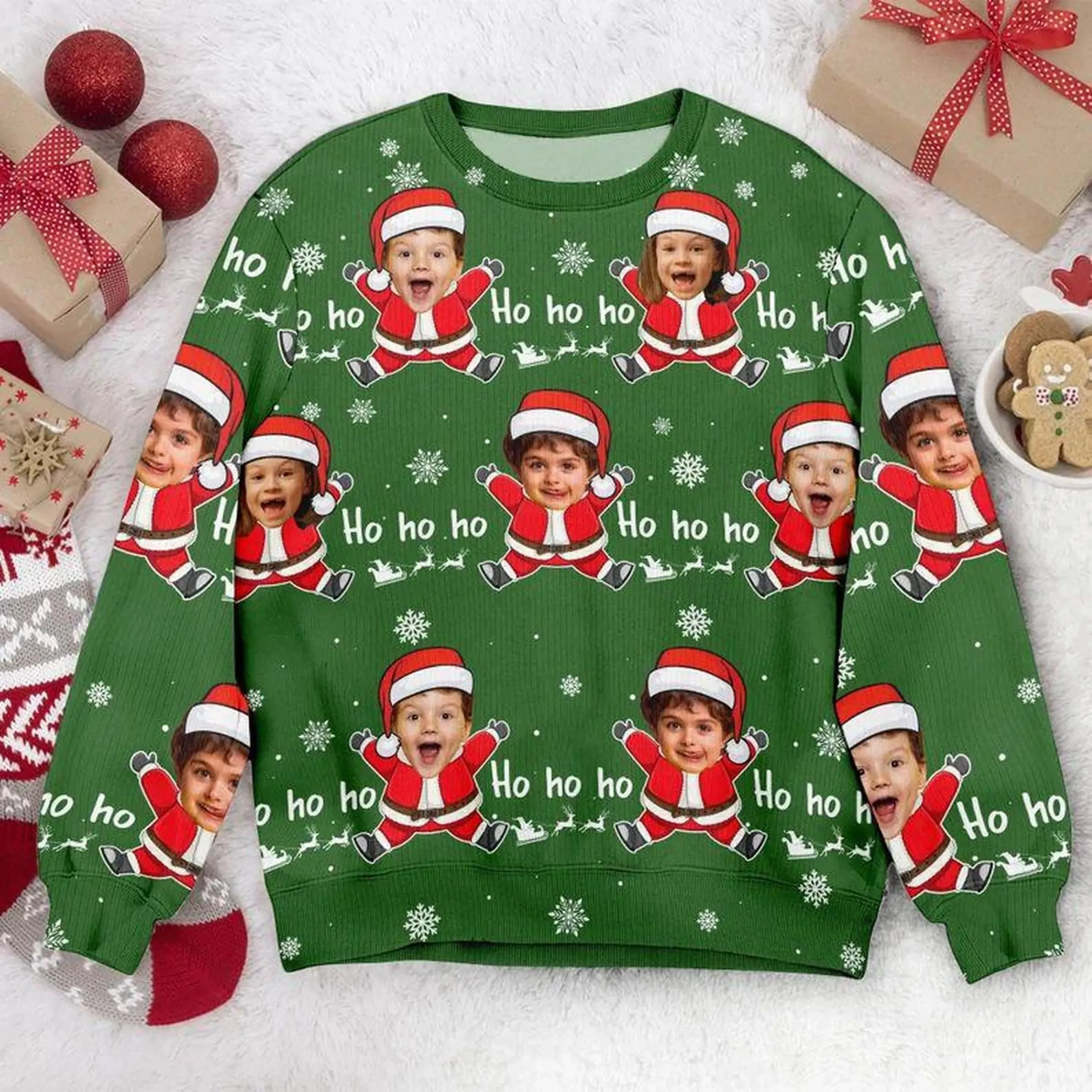 カスタム顔写真入りクリスマスファミリーXmas LEDパーソ - 3D Printing Xmas Ideas のレビューと価格
