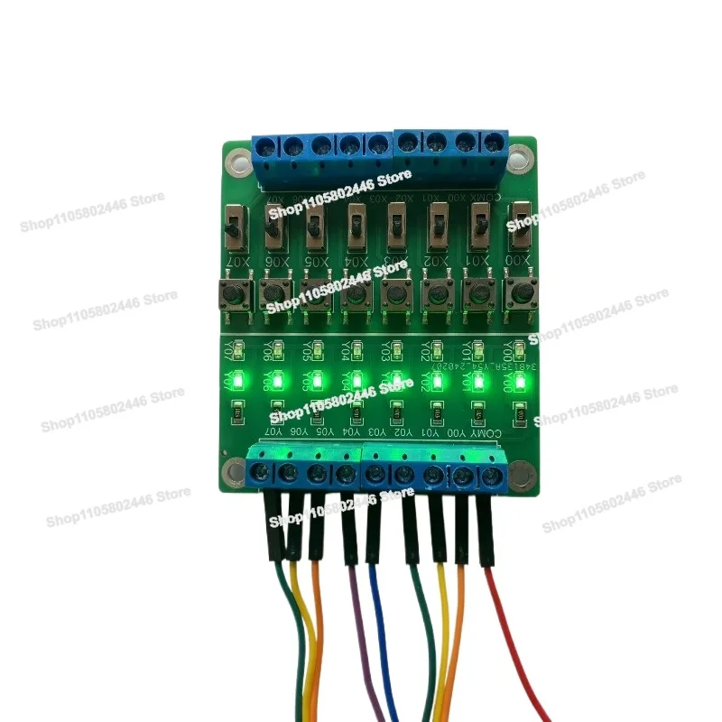 PLC Debugging Board/imitation Test/PLC Input and Output Board/switch Signal/microcontroller Learning Module