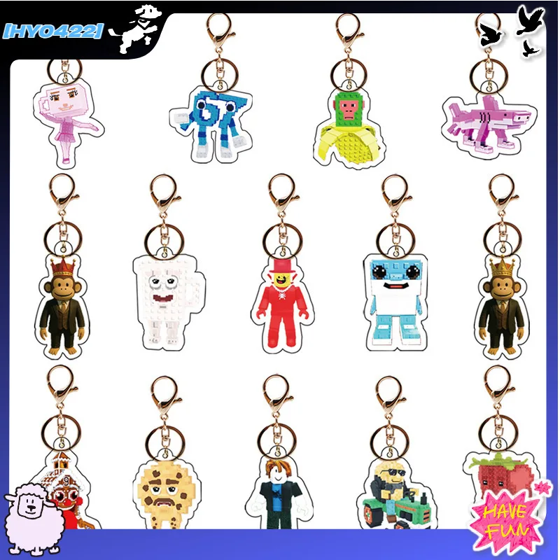 

Брелок Brainrot Jandel Steal A Brainrot, милый акриловый кулон, аниме, персонаж мультфильма, брелок для ключей, сумка, аксессуар для фанатов, подарок