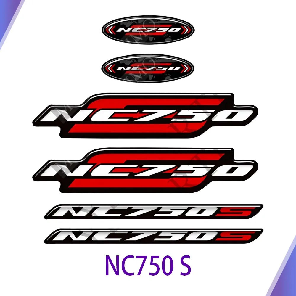 

For Honda NC750 S NC750S Motorcycle Tank Pad Stickers Windshield Windscreen Decals Helmet Protector Fairing Emblem Badge