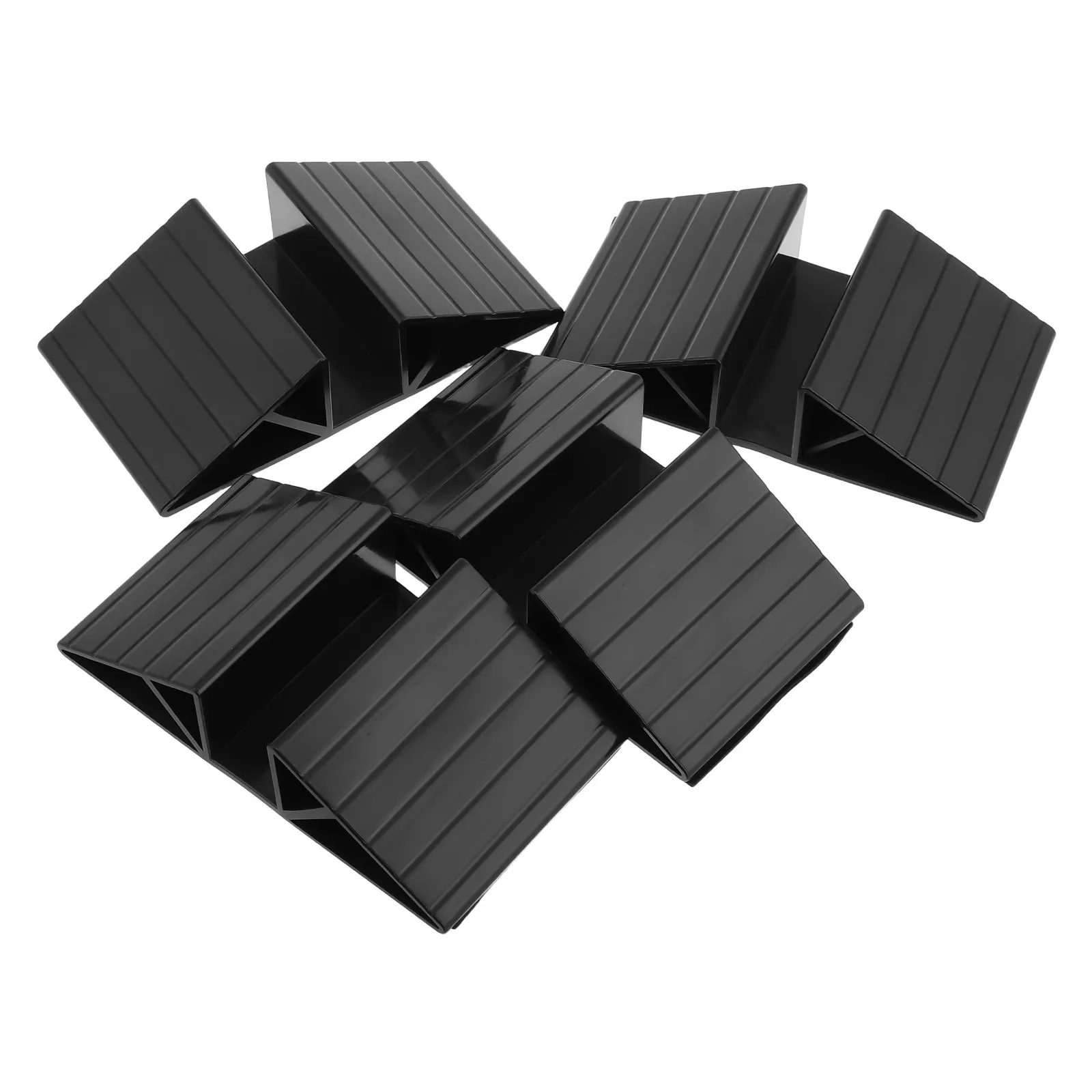 

4Pcs Pet Gate Stabilizer Feet Triangle Support Base Plastic Reinforcement Fitting for Freestanding Dog Gate Isolation Fence