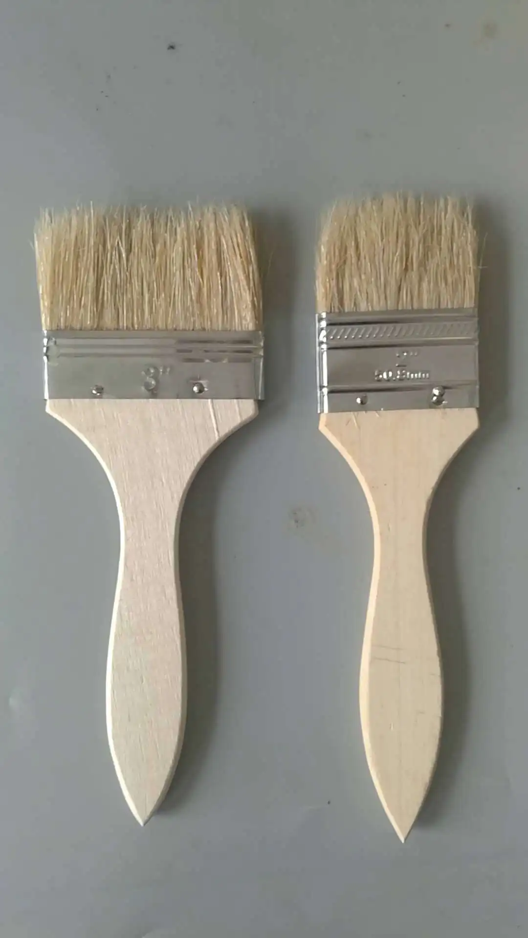 Paint brush 2-inch 3-inch 4-inch bristle brush brown brush FRP bristle brush hand paste tool pig hair brush