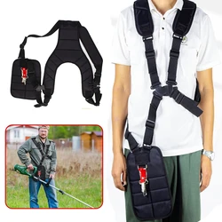 Double trimmer Shoulder Harness Strap Belt Lawn Mower Grass String Brush Cutter & Trimmer Garden Power Pruner Adjusted Band