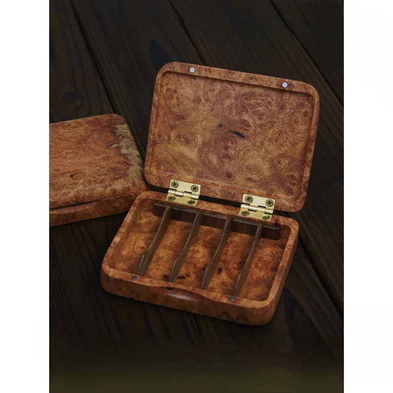Large bait box, purely handmade Luya stream fishing rosewood bait box