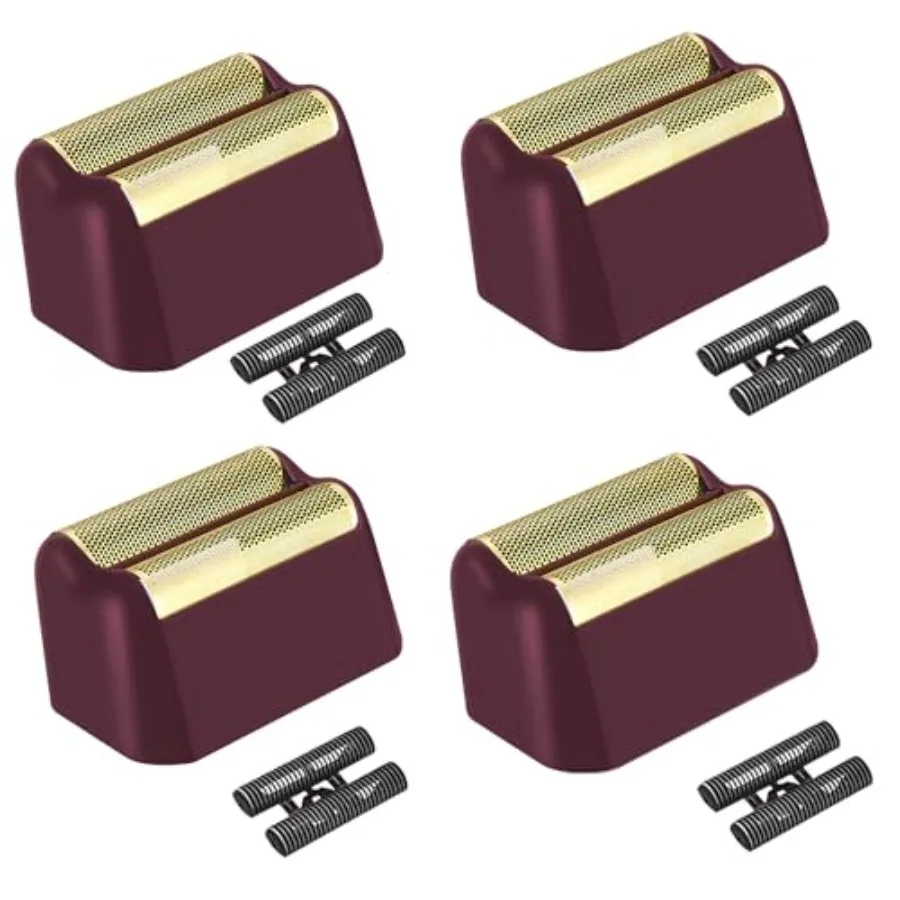 

4 Pack Professional 5 Star Series Finale Shaver Replacement Foil and Cutter Bar Assembly Compatible With Wahl Shaver Foil 7031-