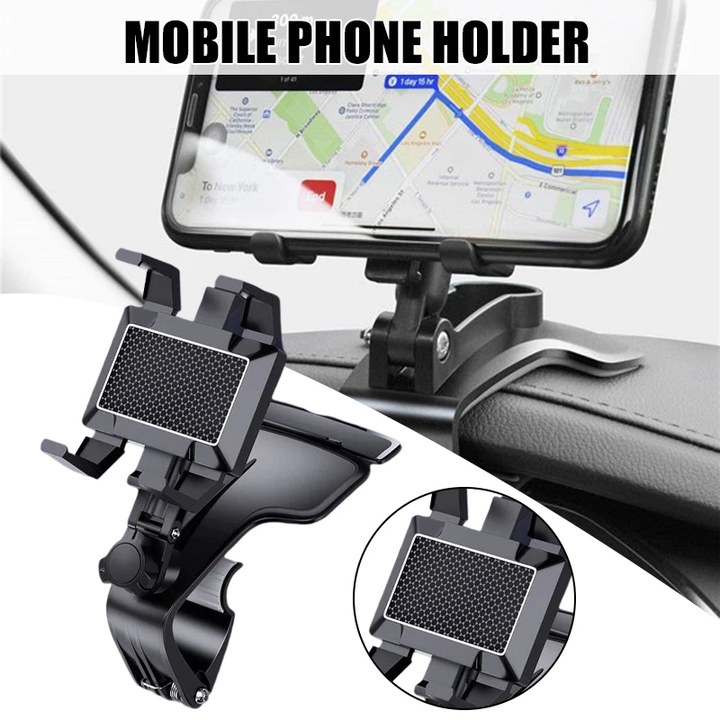 Multi-Functional Universal Car Mobile Phone Holder Easy Clip Mount Stand Panel Dashboard GPS Navigation Bracket Holder For Phone