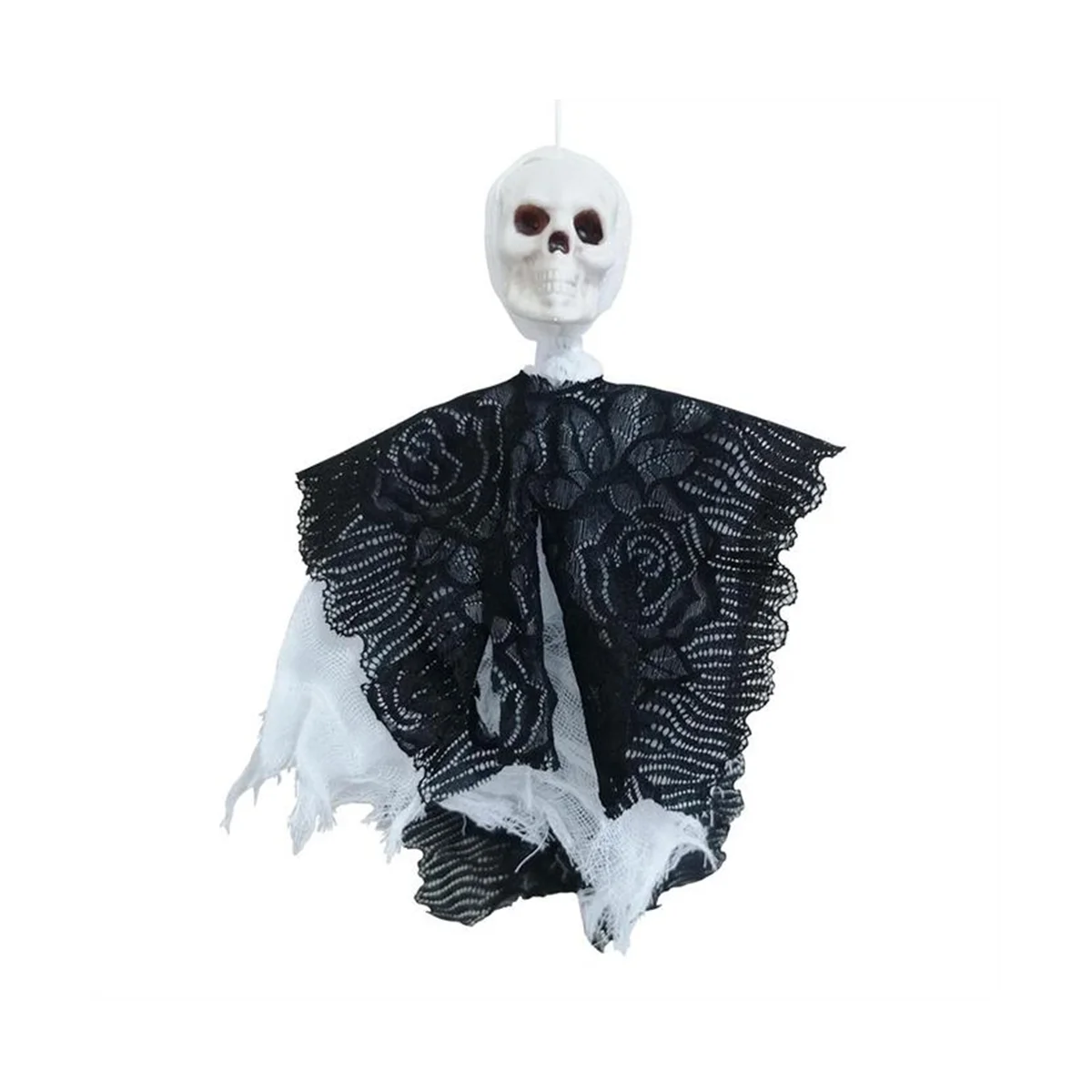 Halloween Hangings Skull Ghost Outdoor Ghost Decor Skull Ghost Decor Grim Reapers Decor White Ghost Waterproof Small