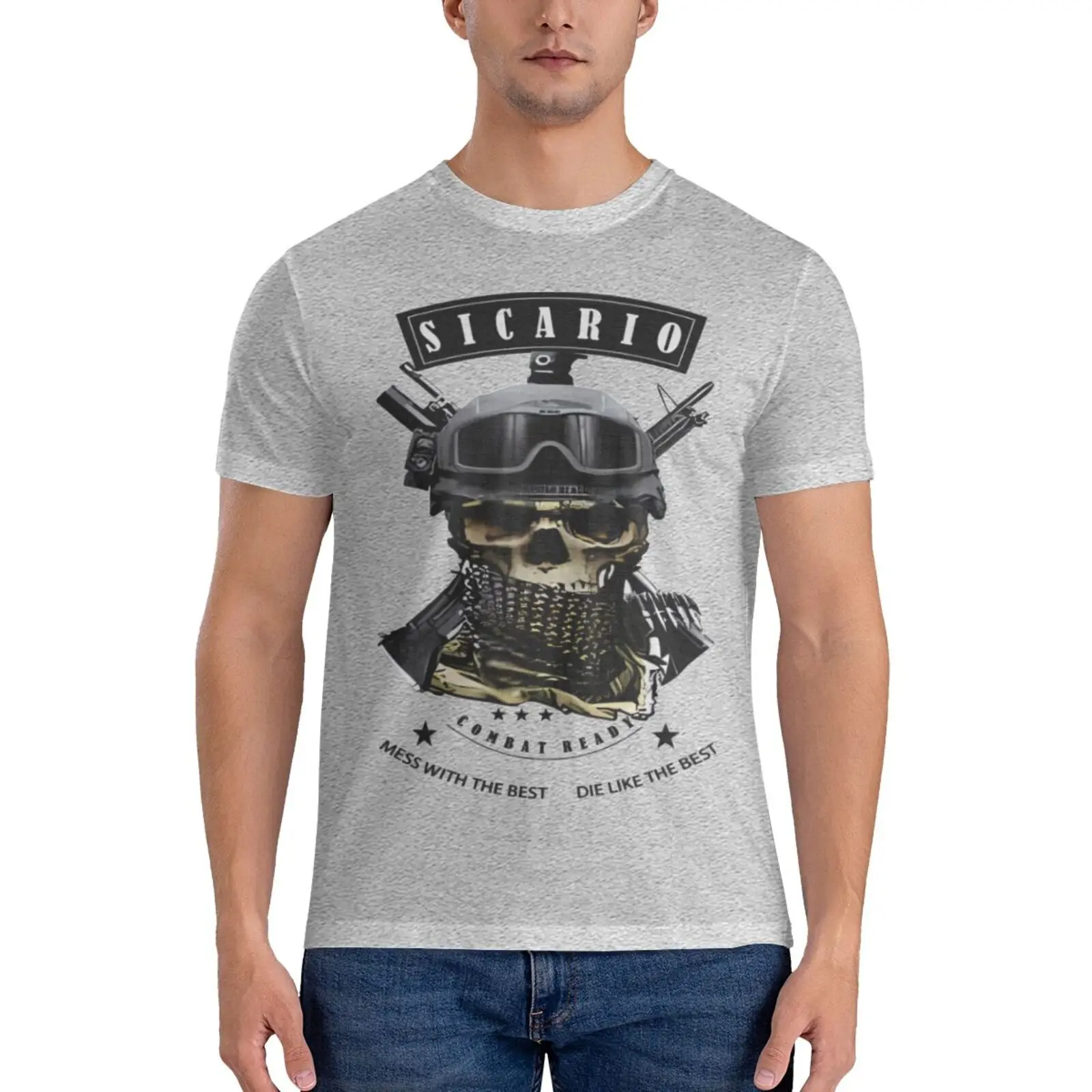 Military Stealth Sicario Assassin T-Shirt Pablo Escobar El Chapo Sinaloa Cartel long or short sleeves