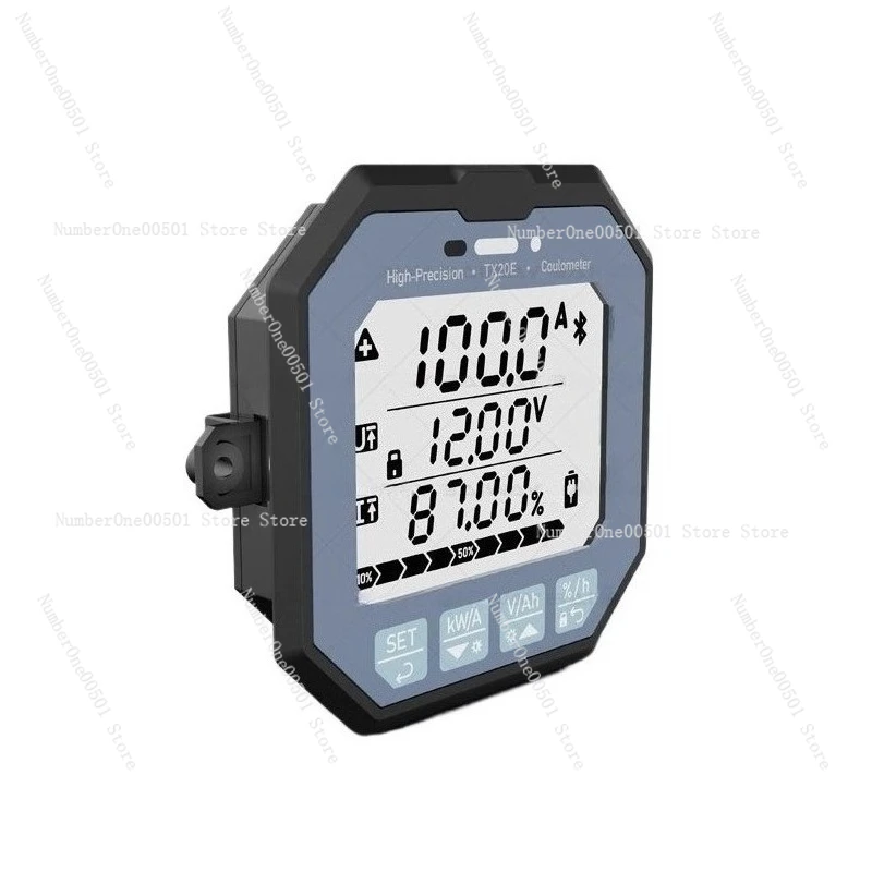 TX20 High Precision Bluetooth Battery Monitor Smart Coulomb Meter Data Recorder High Accuracy Stable Clear Display