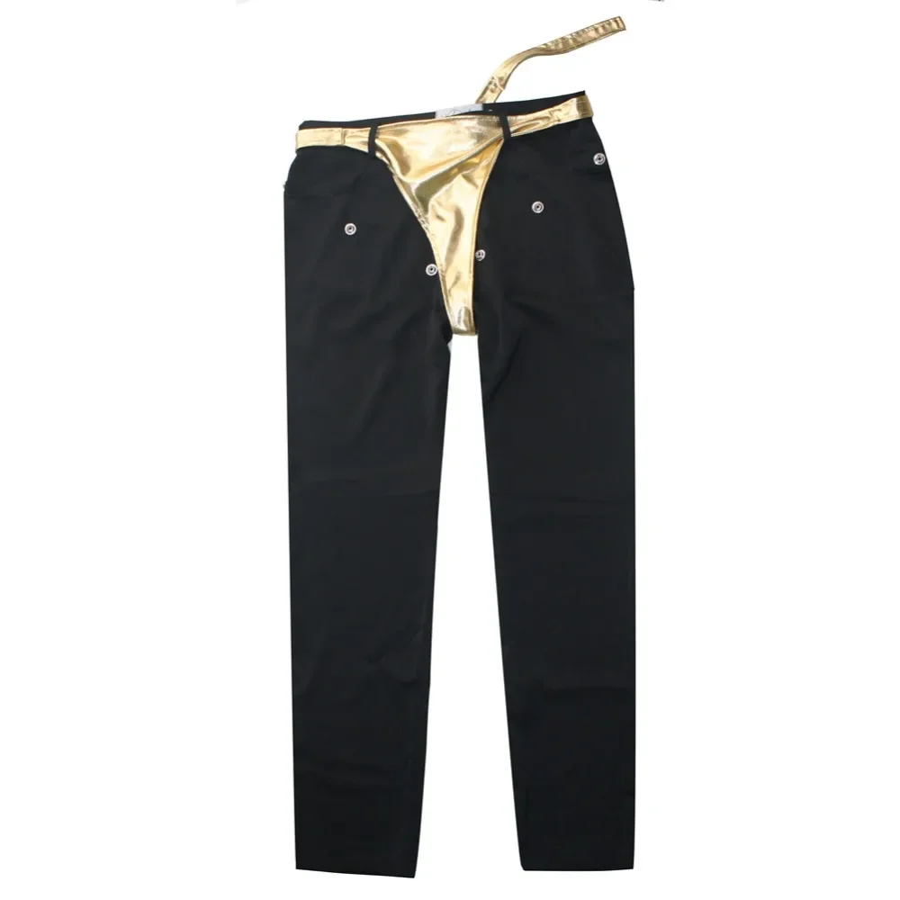 Michael Jaskson BAD Dangerous JAM Golden tour Leotard Bodysuit Jacket Spandex Imitation Performance