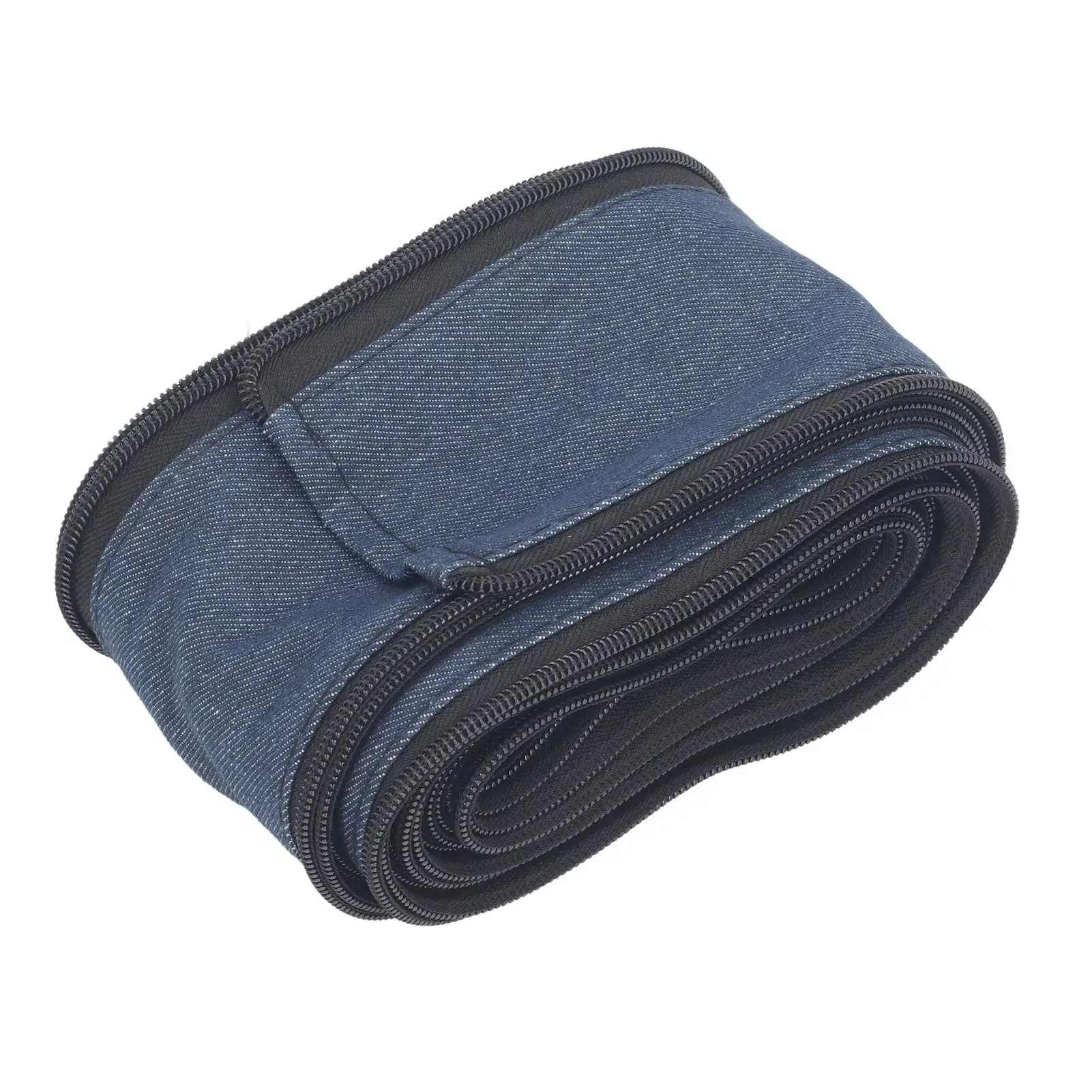 

Welding Torch Cable Cover Denim 4cmx7.5m Protective Sleeve Sheath Hose Cover for Working